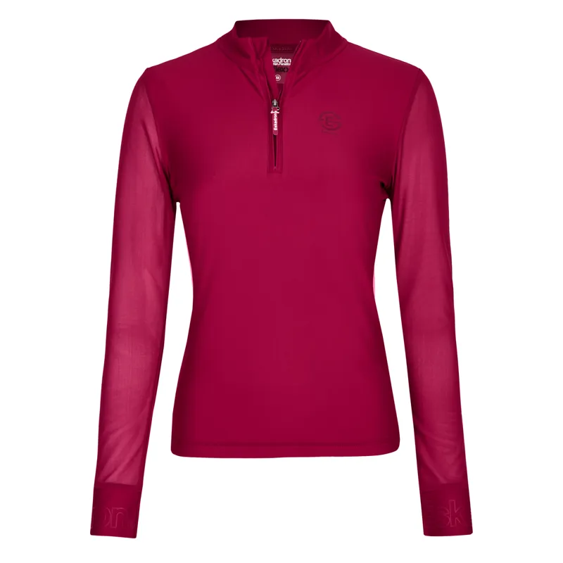 Eskadron Long Sleeve Half-Zip Base Layer Reflexx Fanatics SS23 - Berry Fusion